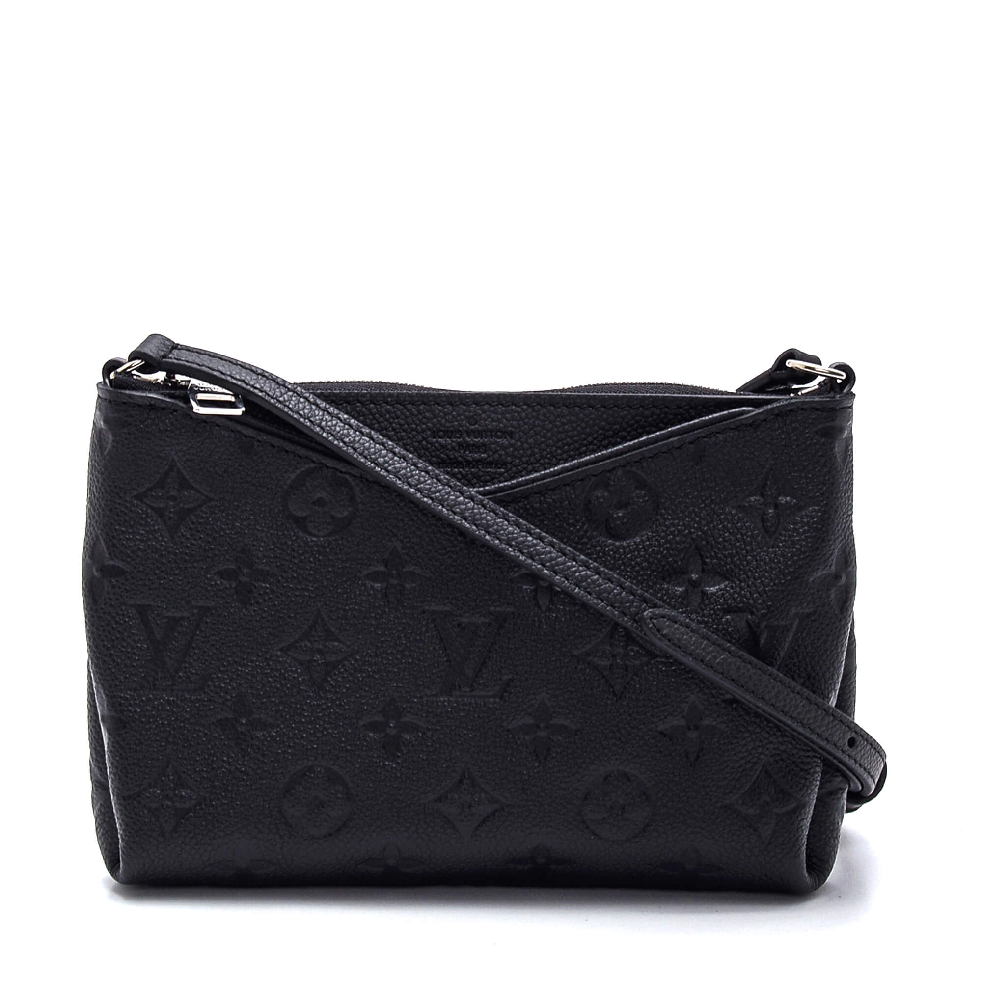 Louis Vuitton - Black Empreinte Leather Pallas Crossbody Bag 